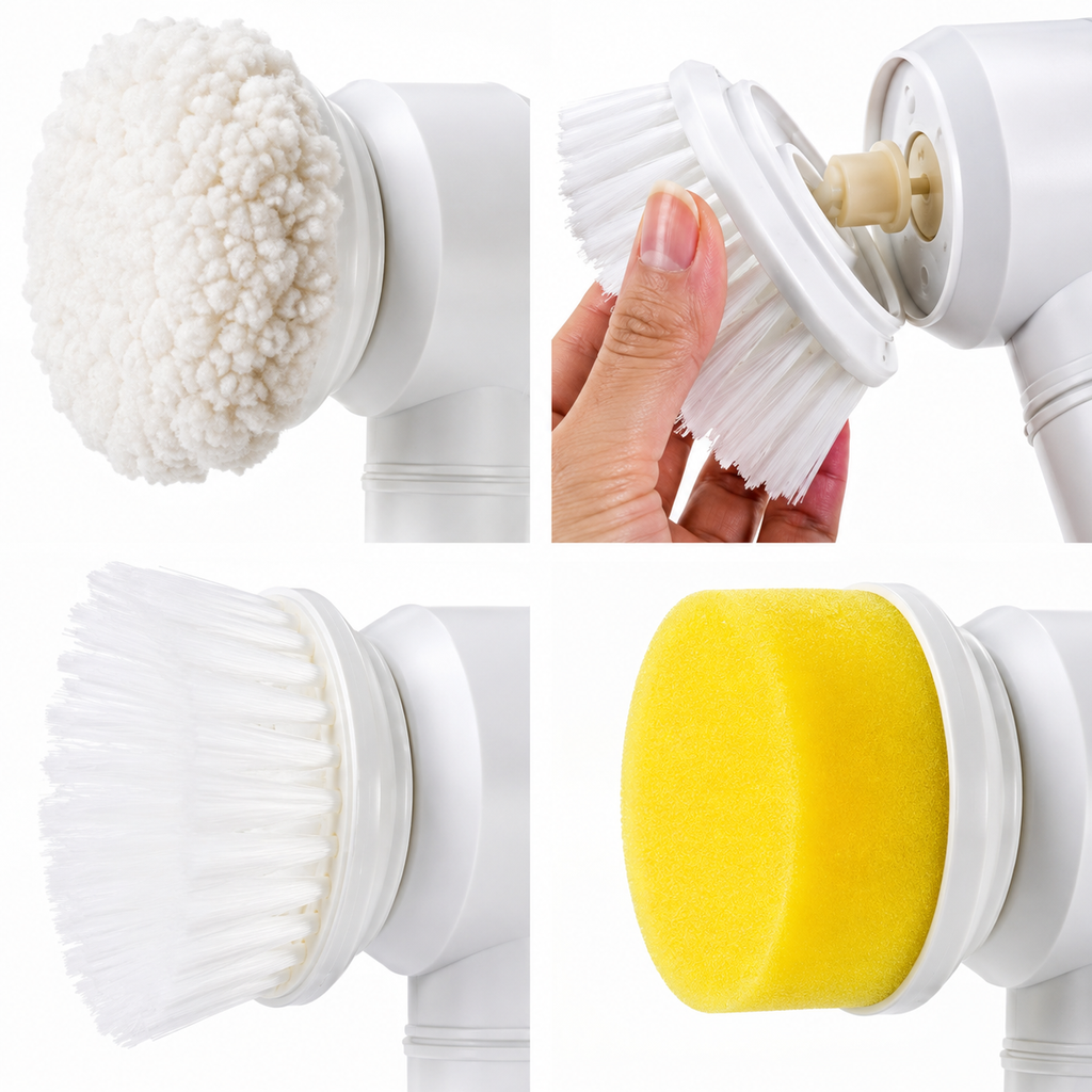 5 in 1 Magic Brush Electric Scrubber
