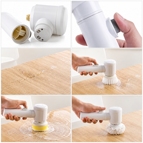 5 in 1 Magic Brush Electric Scrubber