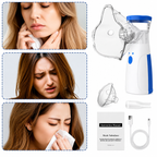 Handheld Portable Mesh Nebulizer | Silent One-Touch Operation |