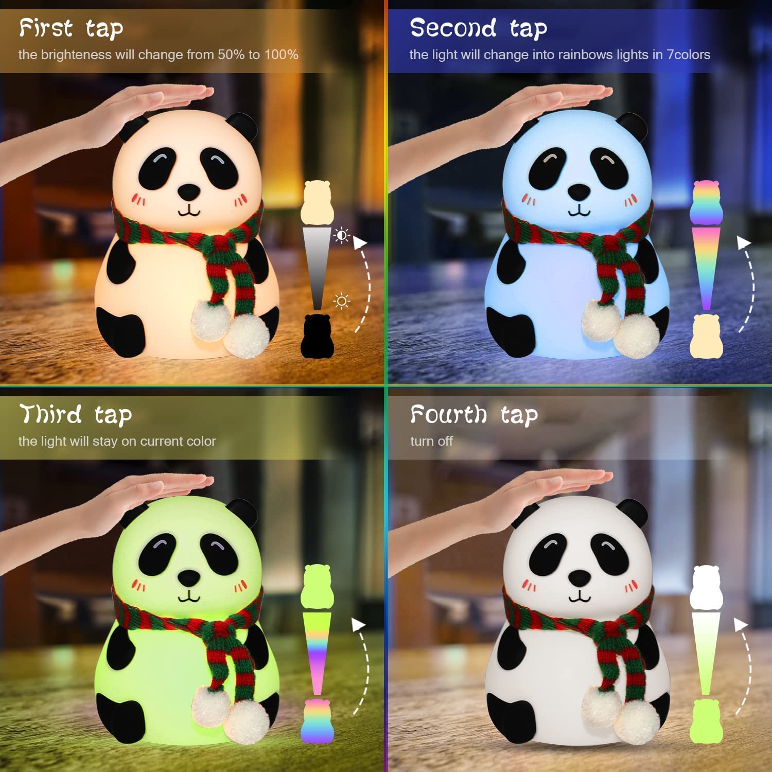 Panda Night Light